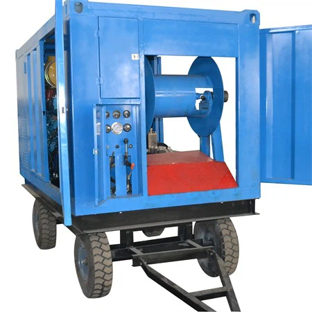 diesel engine sewer line jetting machine
