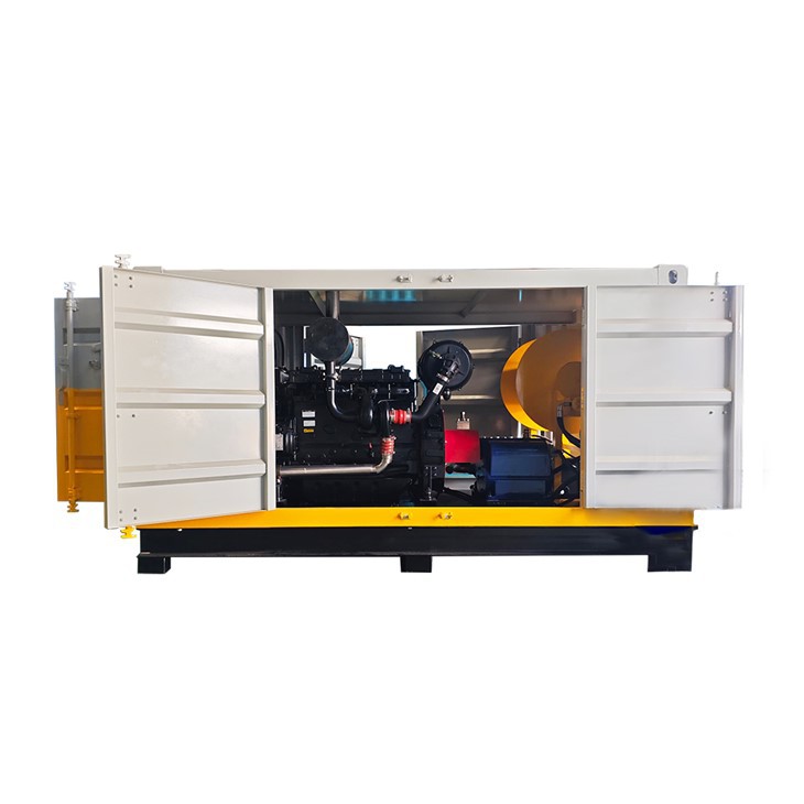 220lpm 240bar Màquina de raig de clavegueram gran